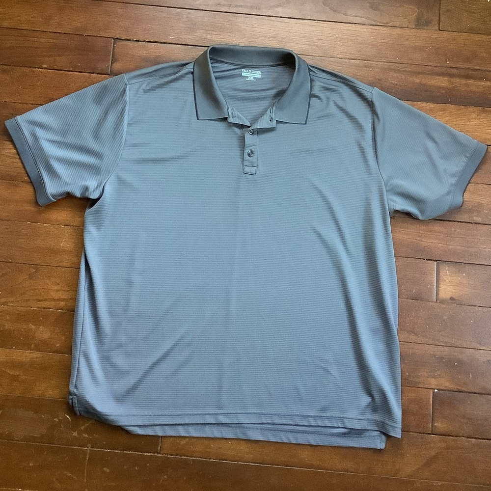 2X Falls Creek Performance polo - silver gray color